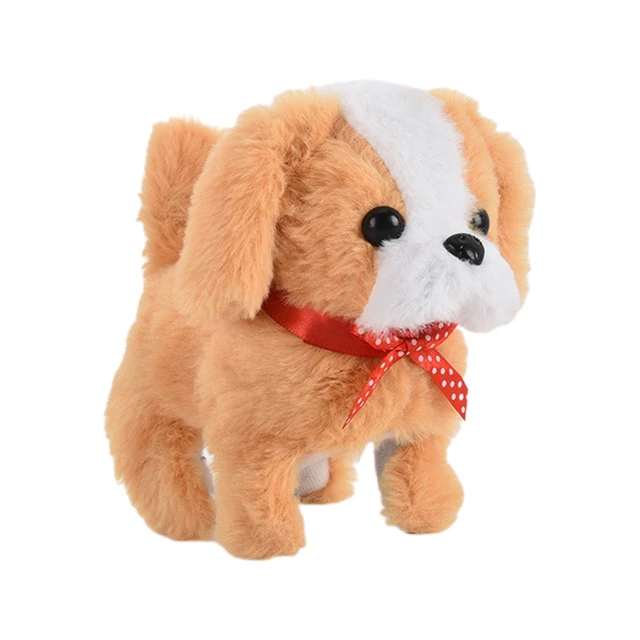 Electric Robot Dog Interactive Cute Wagging Shaking Dog Plush Electric Puppy Toy 2