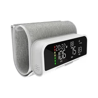 Rechargeable LI-ION Battery Digitization Tricolor LCD Large Screen Sphygmomanometer English Voice Arm Blood Pressure Monitor 1
