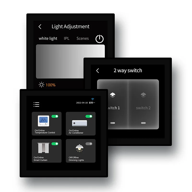 2023 Newest Linux Smart Home Automation Control Panel with Tuya Smart