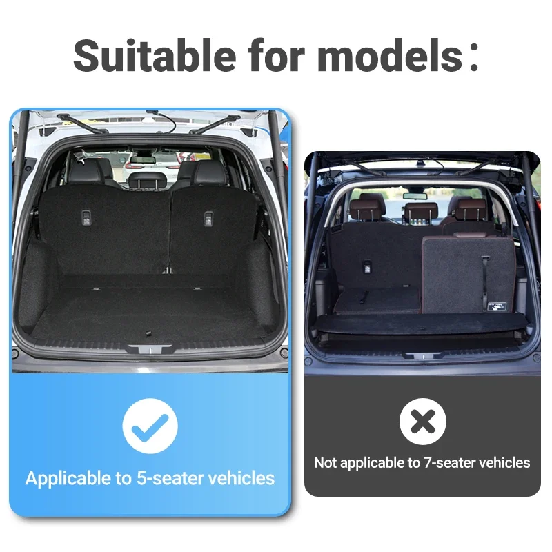 Shademax 4PCS Car Door Organizer Tray For Toyota Highlander Accessories 2020-2023 2024 Door Side