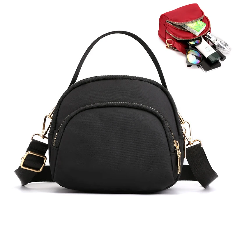 

Women Small Crossbody Bags for Women Mobile Phone Shoulder Bag Female Multifunction Handbag Wrist Handle Purse Sac A Main Femme
