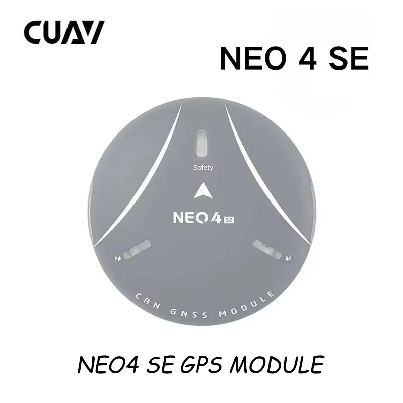 Module GPS NEO 4 SE u-blox M10 DroneCAN avec boussole intégrée sur fond blanc