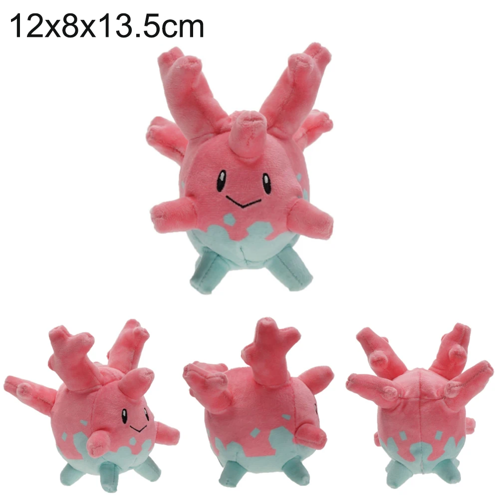 Cute Pokemon Plush Toy Porygon Shinx Litwick Cubone Wooper Phanpy Lugia Soft Stuffed Doll Pocket Monster Game Gifts for Friend