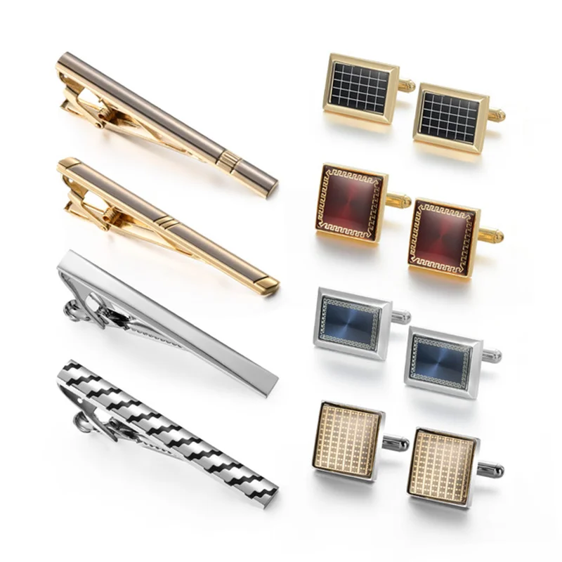 Juego De Clips De Corbata Y Gemelos Para Hombre Regalos Para Invitados juego-de-clips-de-corbata-y-gemelos-para-hombre-regalos-para-invitados
