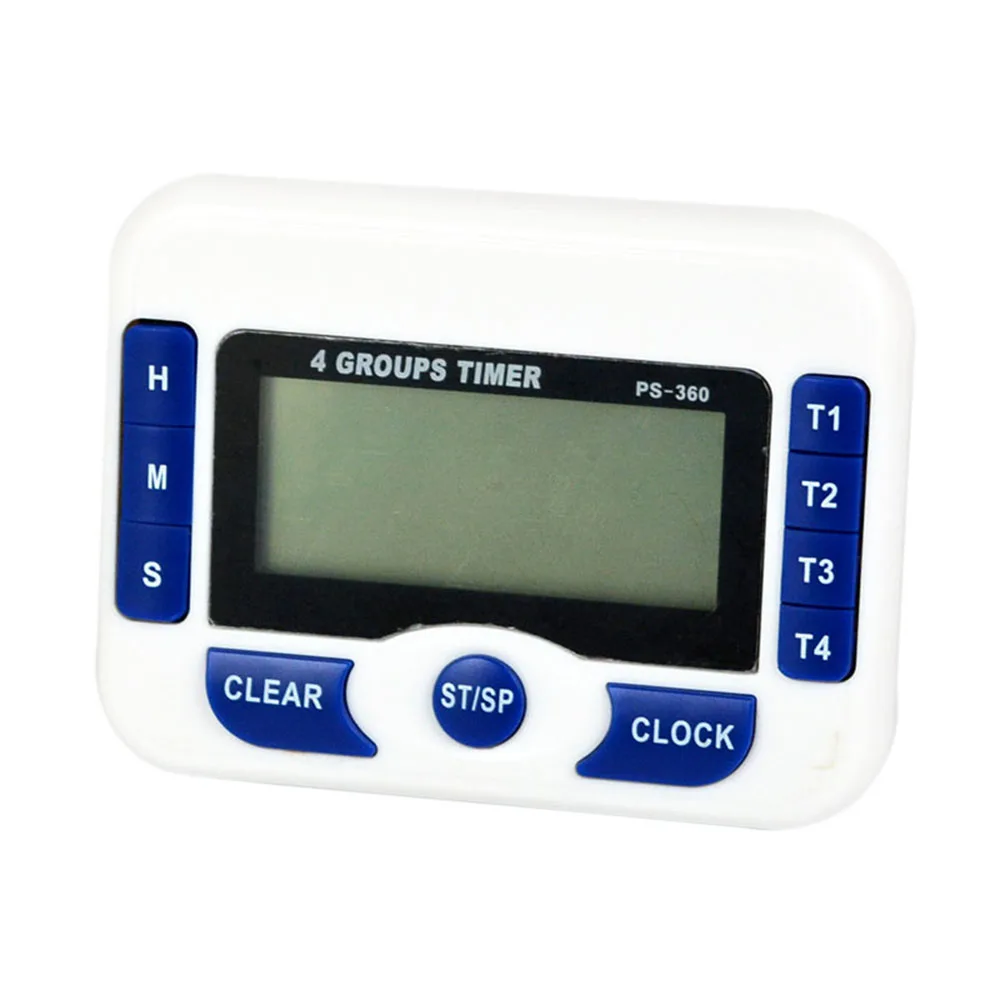 Description Picture 4 of itemMagnetic Digital Clock Kit 4 Groups Channel Alarm Timer Digitale Count Down 99 Hour 59 Min Electronic Countdown Stopwatch Timers