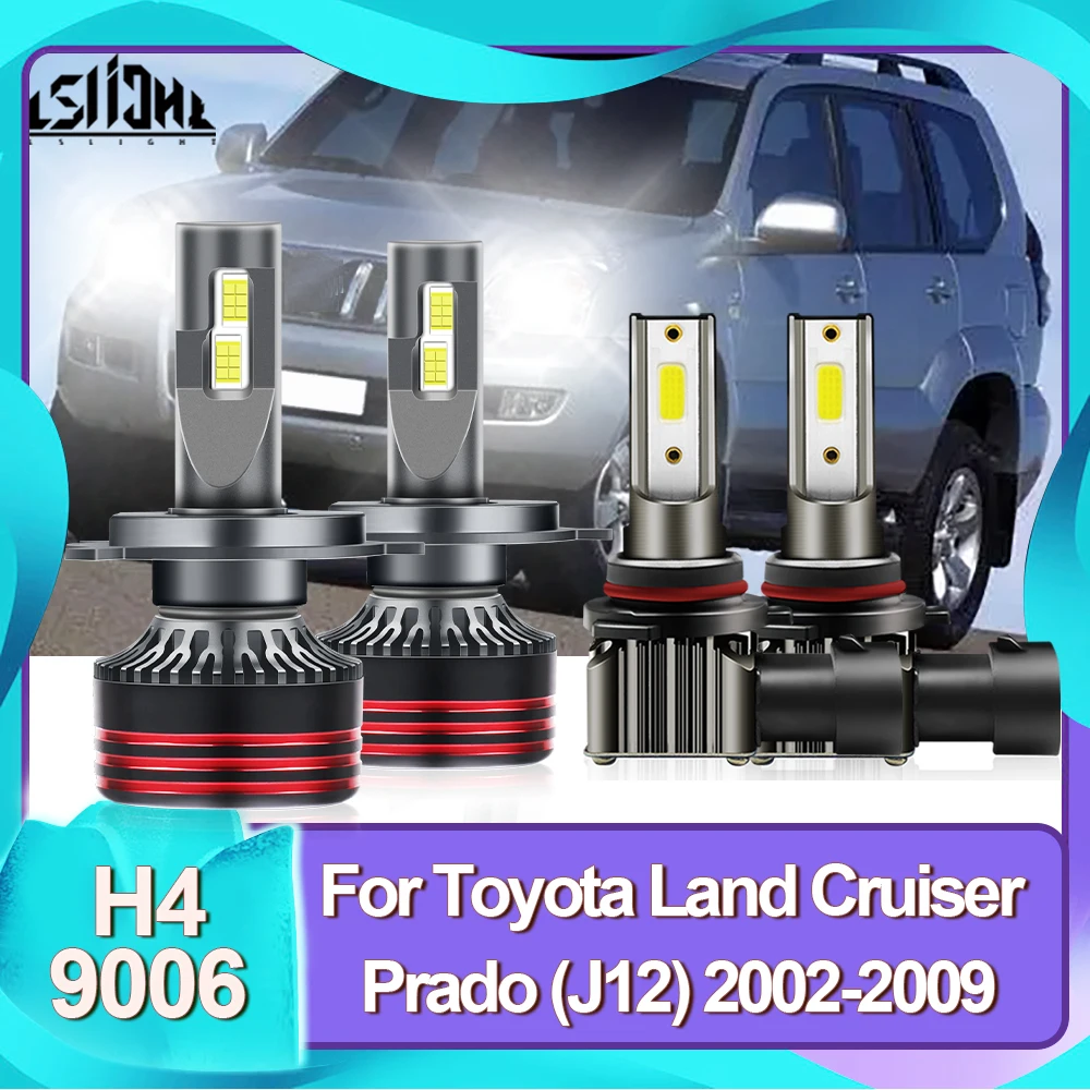 

Powerful CSP Chip 220W Headlamp / Car Fog Bulbs 12V For Toyota Land Cruiser Prado(J12) 2002 - 2009 2008 2007 2006 2005 2004 2003