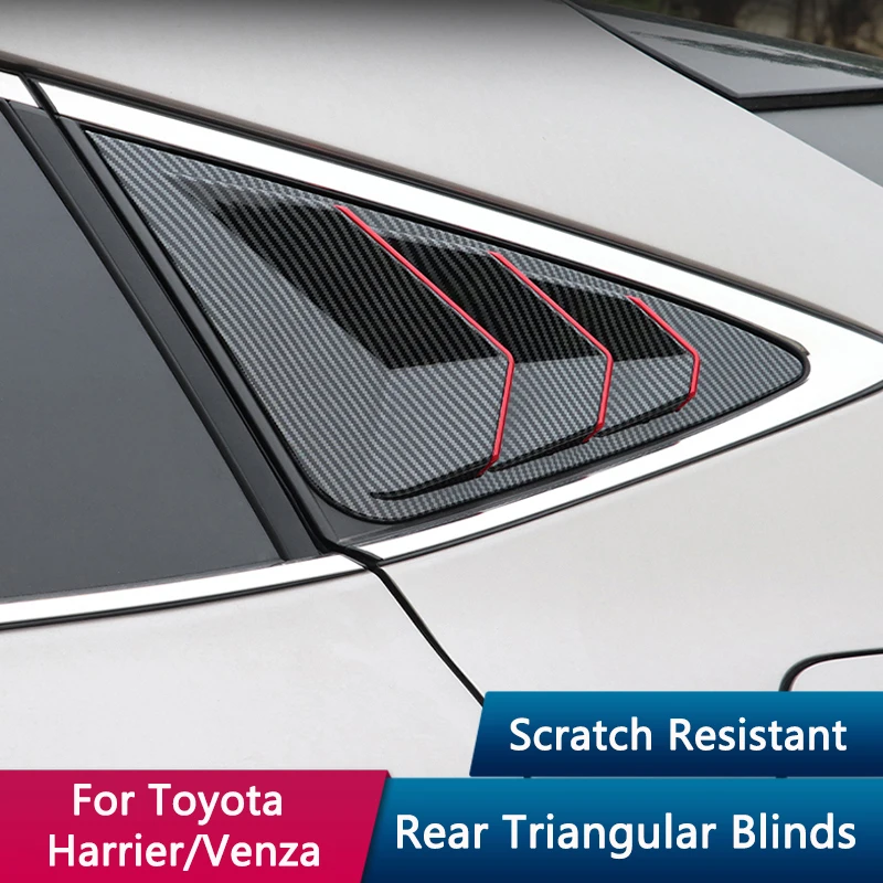 TAJIAN Car ABS Rear Side Triangular Window Leaf Panel Window shades
