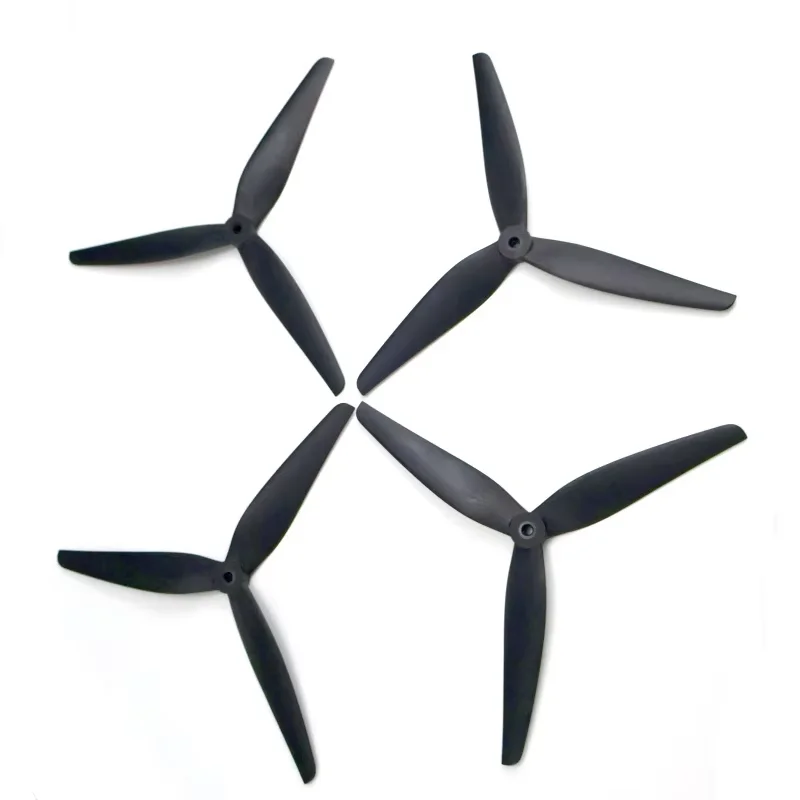 HQProp 10x5x3 1050 Black 10 Inch 3 Blade Carbon Reinforced Nylon Propeller Blades For RC FPV Unmanned Aerial Vehicles thumbnail 3