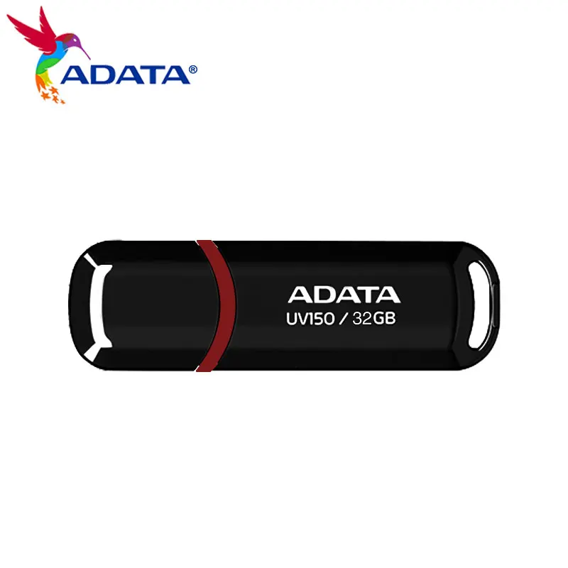 High-Speed Black USB Flash Drive - 32GB to 256GB Capacity