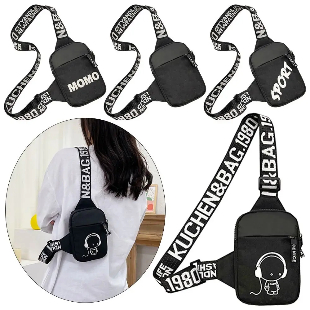 남성용 숄더백, 트렌드 방수 소형 가방, 메신저 백, 스퀘어 크로스바디 백, 남녀공용