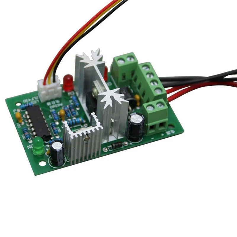 Controlador de velocidad del Motor PWM DC, interruptor regulador de corriente DC 20A, 10-60V PWM DC, 150W, 12V, 24V, 36V, 48V