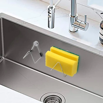 Supporto magnetico in spugna per lavello da cucina scolapiatti in acciaio inossidabile scolapiatti staccabile scolapiatti 1