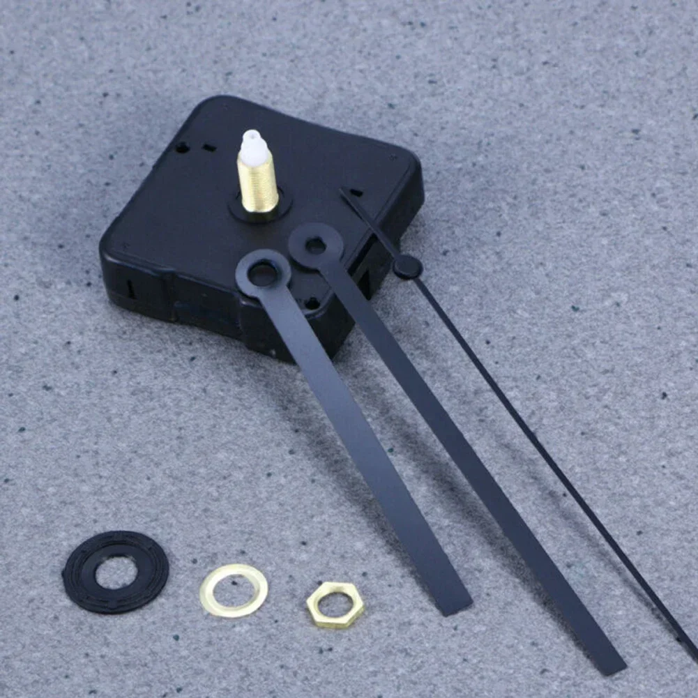 Wall Clock Mechanism Silent Quartz Movement Machine Wall Hands Silent Sweeping Second Movement With Pointer DIY Repair Tool Wall Clock Movement