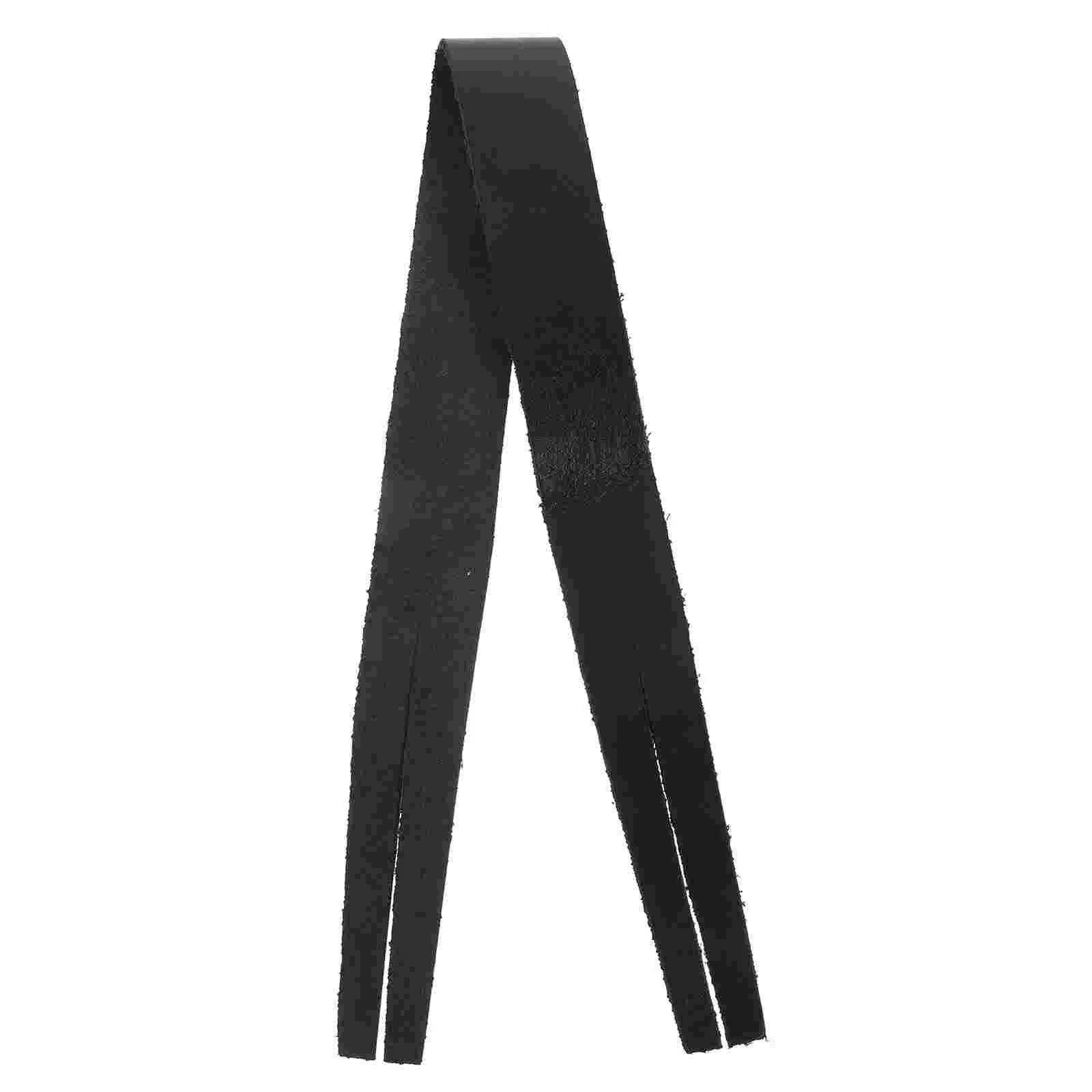 Cymbal Sound Hole Belt Pads Portable Accessory Watch Straps Black Cowhide Supply