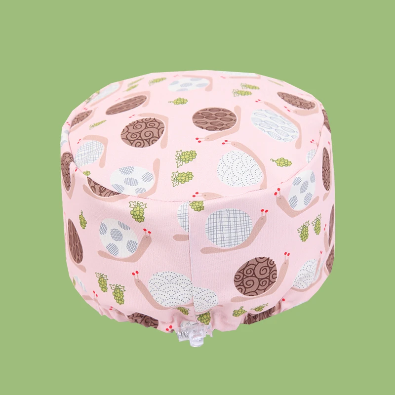 Silky Satin Scrub Cap Women Men Euro Medical Surgical Hat With Cordlock Adjustable Protect Hair Sleep Bonnet Dentist Nurse Caps