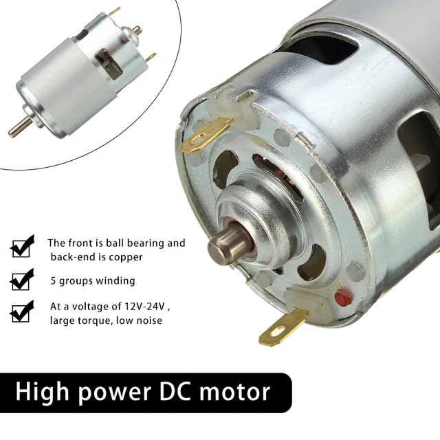 Micro 887 Power Motor DC 24V-40V 36V 10000RPM High Speed Große Drehmoment  Doppel Ball lager für Elektrische Werkzeuge Bohrer & Schraubendreher -  AliExpress