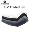 ROCKBROS Ice Fabric Running Camping Sleeves Breathable Sleeve Quick Dry Arm Protect UV400 Arm Cover Summer Sports Safety Gear 1