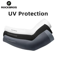 ROCKBROS Ice Fabric Running Camping Sleeves Breathable Sleeve Quick Dry Arm Protect UV400 Arm Cover Summer Sports Safety Gear 1