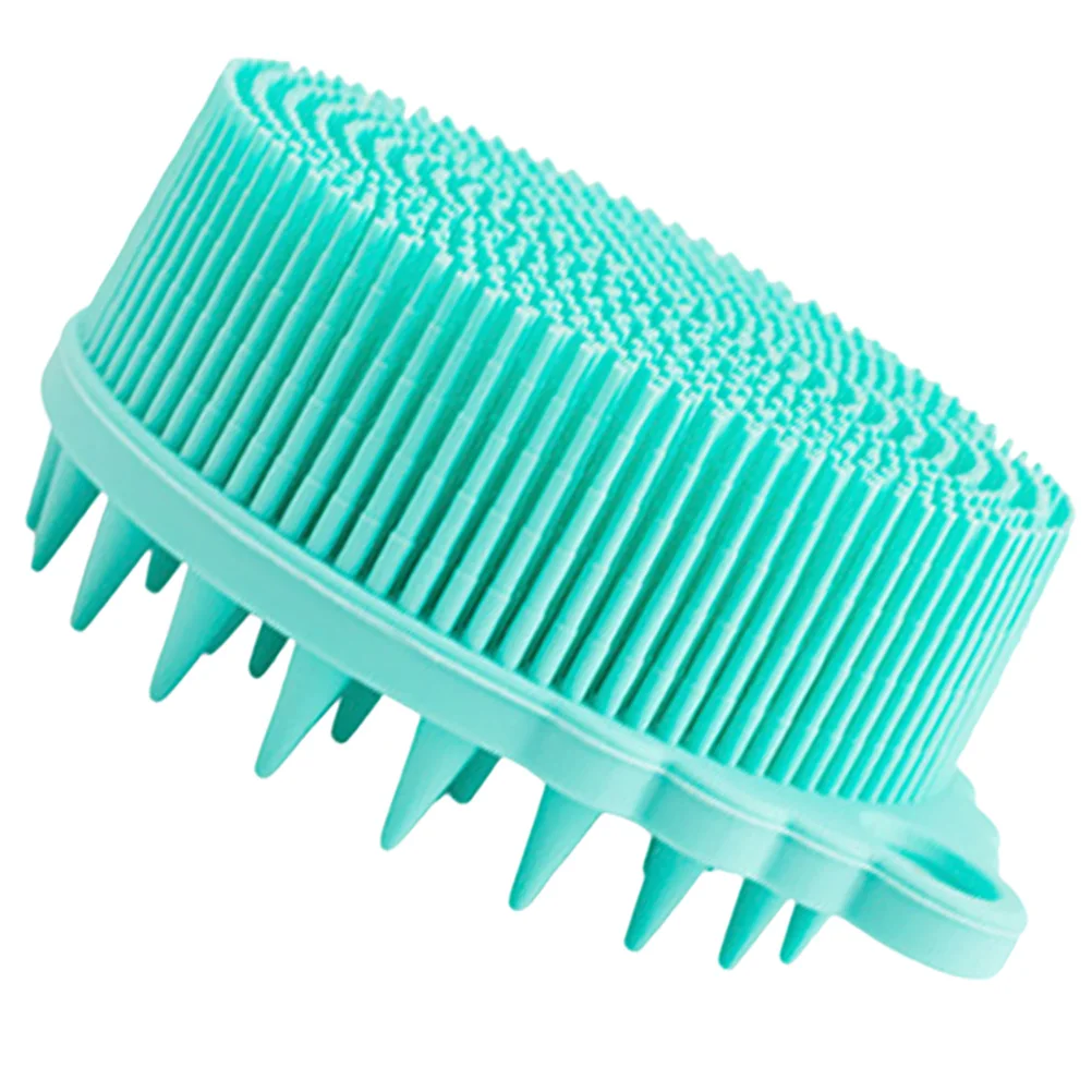 Sensory Tactile Brush Infant Bath Supple Bristle Body Scrubber Sponge Professional Shower Silicone Silica Gel Massage Adorable