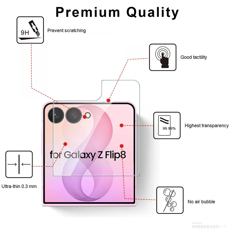 5-Pack Tempered Glass Screen Protectors