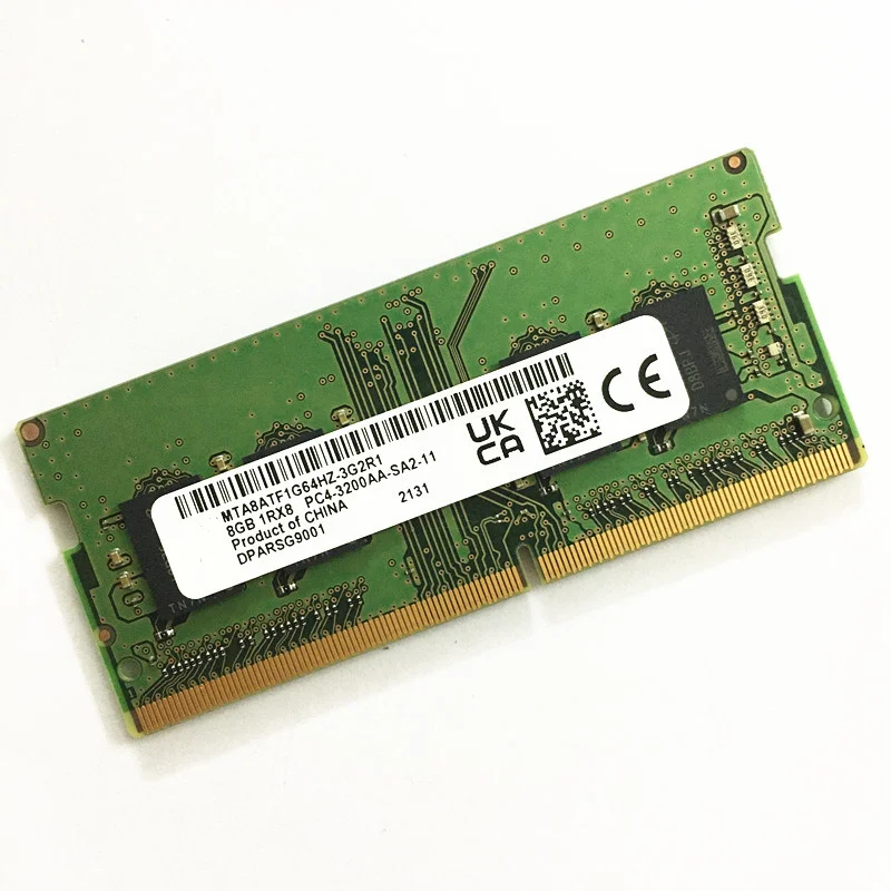 Micron DDR4 8GB 3200MHz MTA8ATF1G64HZ-3G2R1/3G2J1 RAMs SO-DIMM