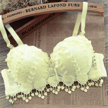 Women Sexy Bra Soft Lace Adjustable Straps Push Up Brassiere Underwire Lingerie Padded Top ropa de mujer brasieres para mujer 1