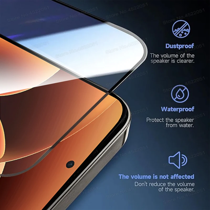 5-Pack Dust-Free Install Tempered Glass Screen Protector with Auto-Dust Removal Kit