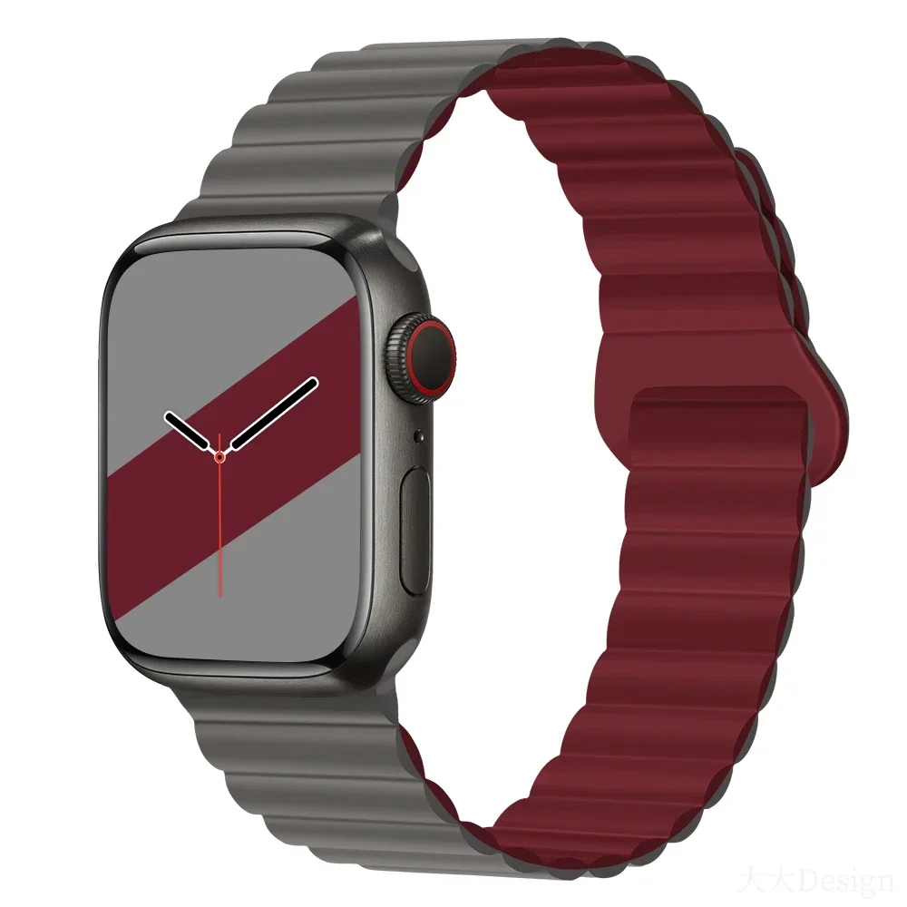 Magnetic Silicone Strap Bracelet