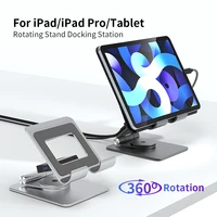 iPad Stand iPad Pro Laptop Docking Station iPad USB C Hub Type-C Tablet Stand Docking with HDMI 100W PD Charging USB3.2 5GB*2 1