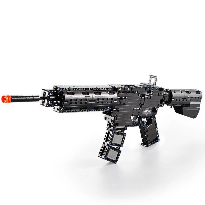 

Sniper Rifle Gun SWAT Military weapon Model building blocks bricks ww2 M4A1 M16 children High-Tech toys