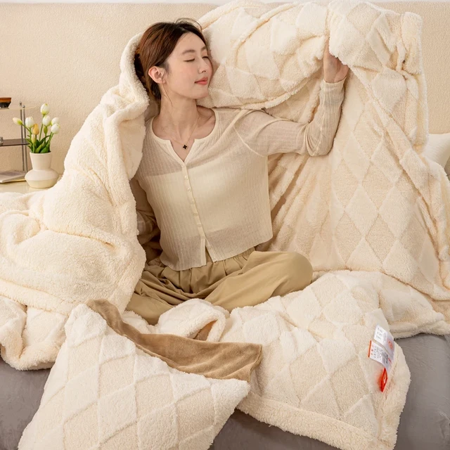 Flannel Warm Thick Blanket - AliExpress