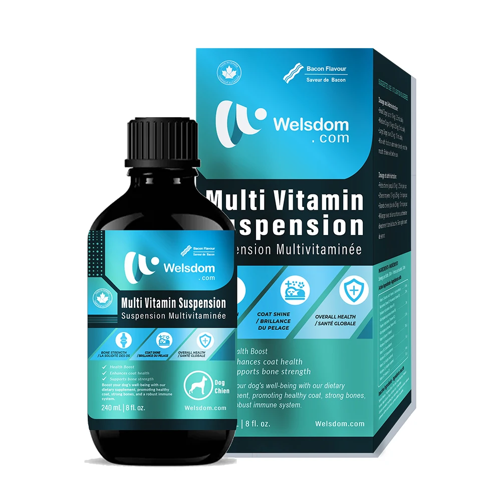 High Quality Multi Vitamin Supplement for Dogs Daily Health Support and Immune Boost