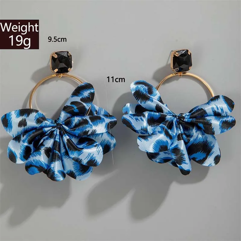 Retro Leopard Print Drop Earrings Pendant Earring Jewelry Gift for Women drop earrings pendant earrings crystal earrings animal earrings