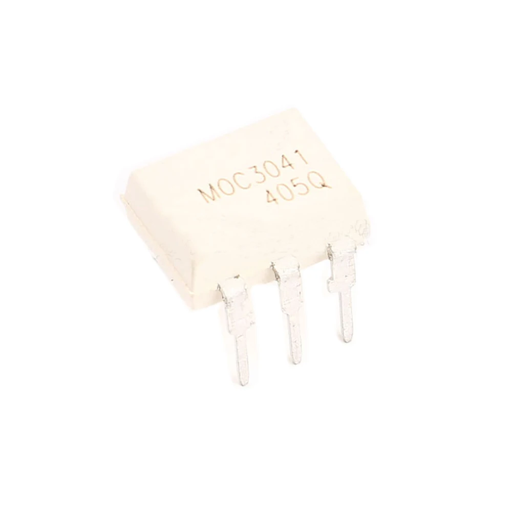 

10pcs/lot MOC3041 DIP-6 MOC3041M OPTOISOLATORS TRIAC DRIVERS