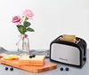 Toaster 2 Slice Wide Slot with 6 Preset Temperature and Timing Small Stainless Steel Bread Toaster with Manual Stop 4