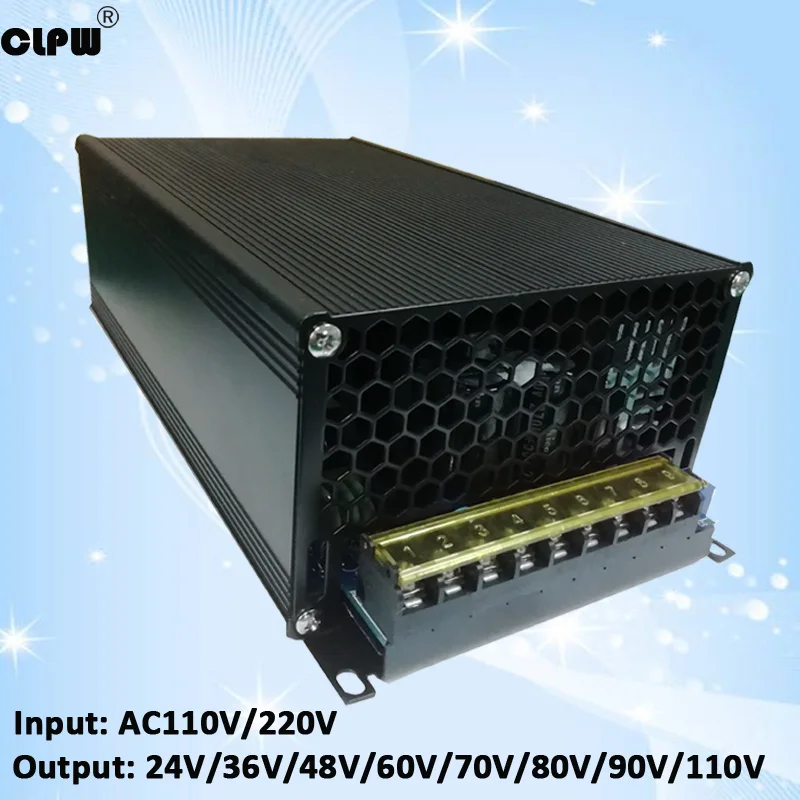 Fuente De Alimentación 24V 3.2A - Adaptador De Corriente Para Equipos LED, Militar E Industrial, Transformador De Cobre Puro