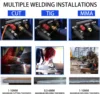 Pilot Arc Plasma Cutter TIG Welder Pulse and Stick Welder Machine-520TSCP 50A Non-Touch Plasma Cutting 200A Pulse Tig Welder 5