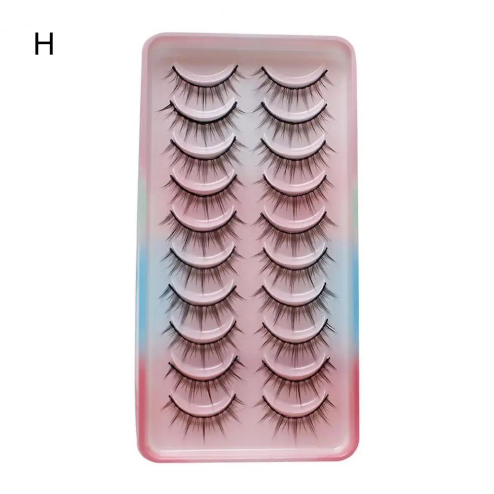 Artificial Lashes  Fashion 3D Effect Cruelty-Free  Makeup Faux Eyelashes Supplies for Dating