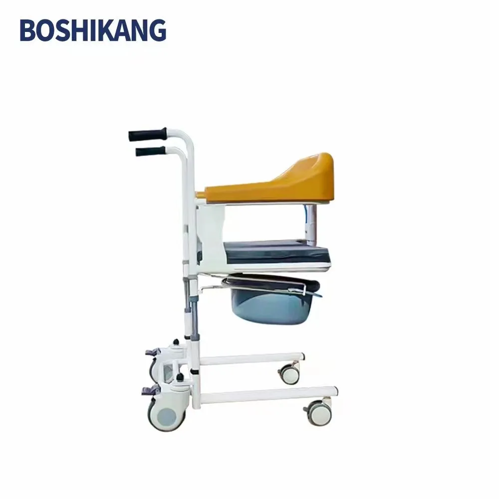 كرسي كومود كرسي نقل المريض الكهربائي لمرحاض المسني...