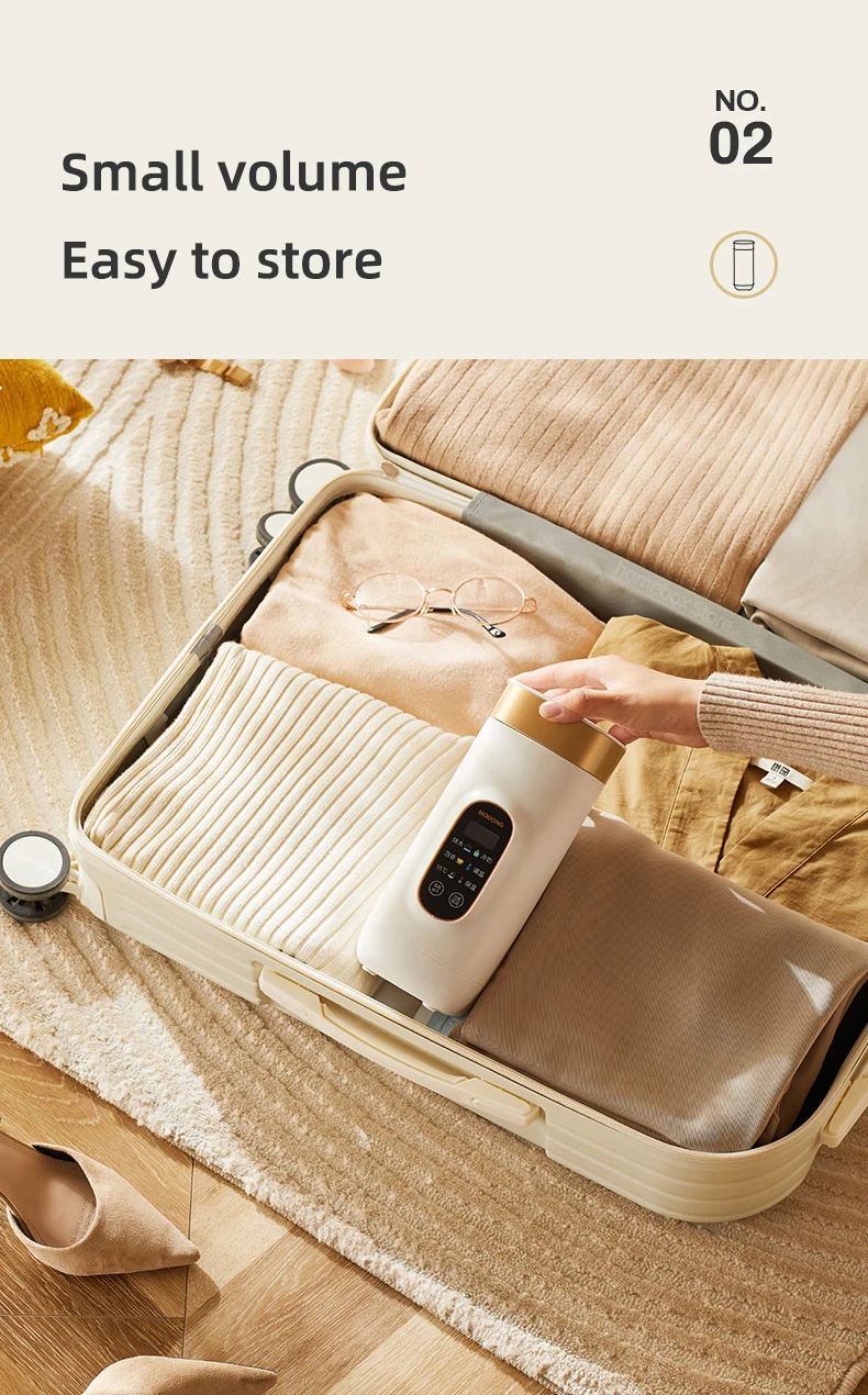 Description Picture 6 of item550ml Smart Electric Kettle Portable Heating Cup Boiled Water Pot Travel Teapot Adjustable Temperature Kettle 220V