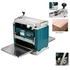 1850W 220V Multi-function Electric Planer Woodworking Power Tool Home Single-Sided Fully Automatic Desktop Machinery Wood Planer 1