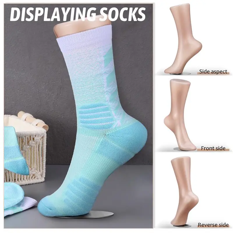 Female Foot Display Mold Socks Shoes Mannequin Modeling Feet Short Stocking DIY Photograph Jewelry Display