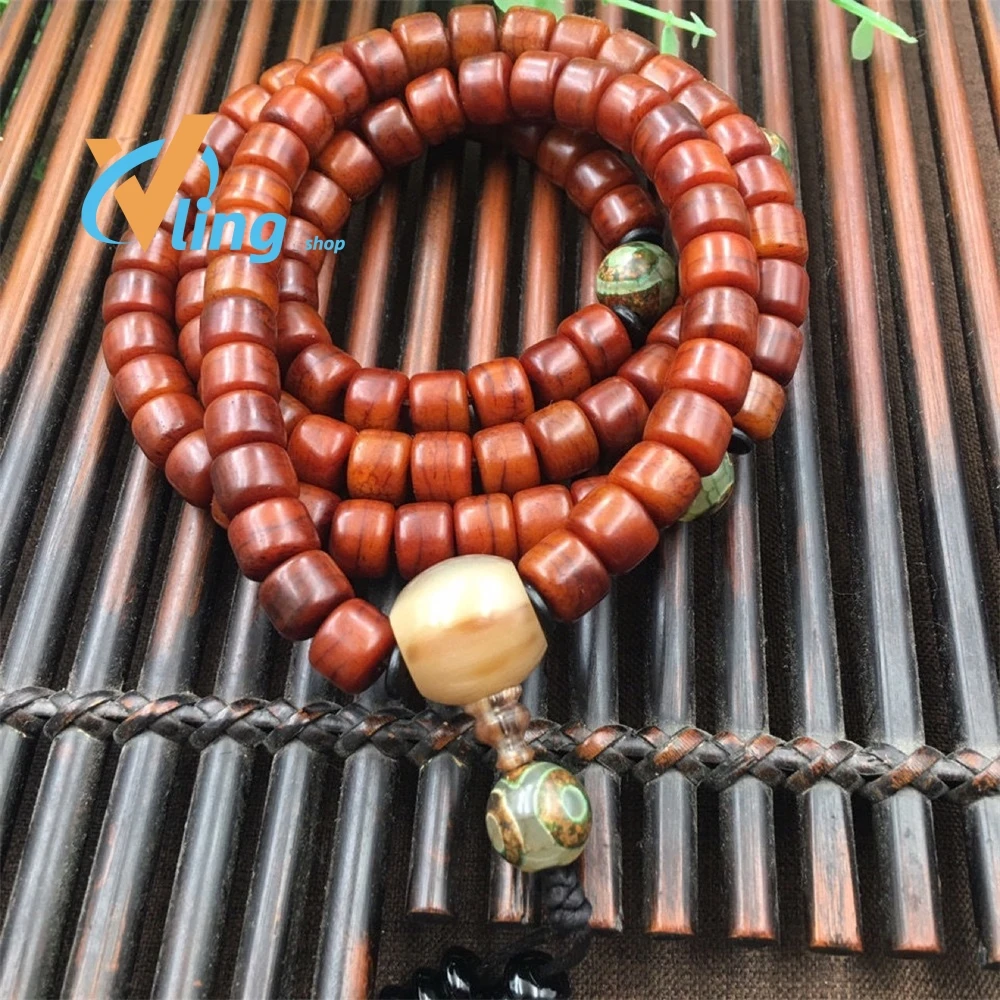 108 Natural Tibetan Yak BonGiftsPersonalizedBracelet BohoBest Sellers2022 Products NickYoung Girls FashionGifts For Boyfriend