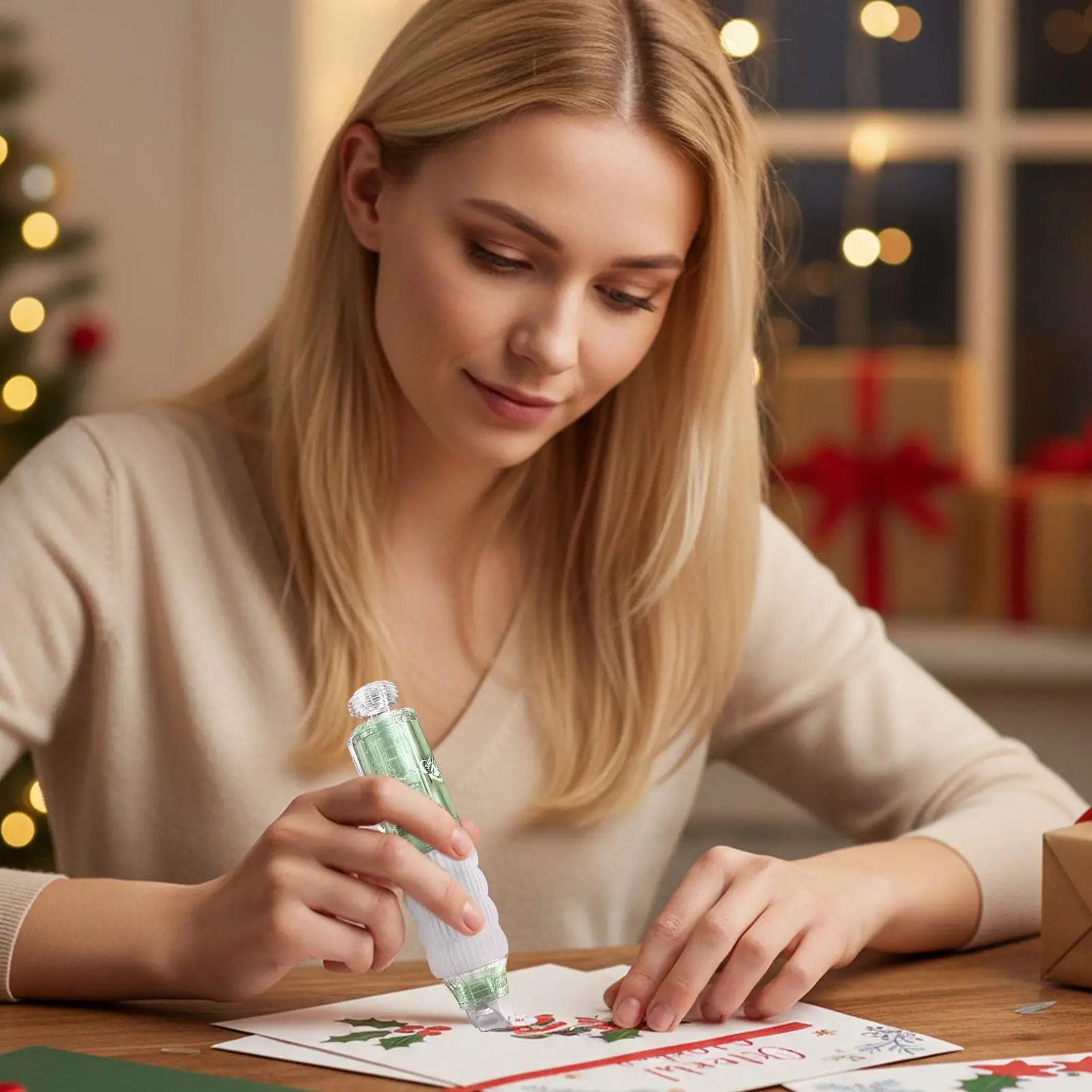 Scrapbook Glue Pen Art Projects Erasable Press Glue Pens For Art For Handmade Stationery Cschool Students Boys Girls Beginners