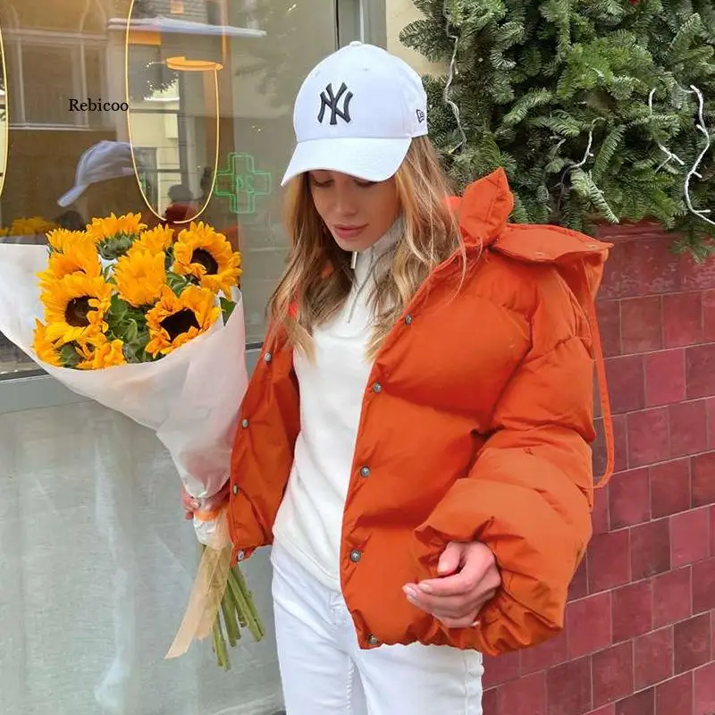 

Женская стеганая парка с капюшоном, винтажная Утепленная стеганая куртка-пуховик из хлопка, зима 2023