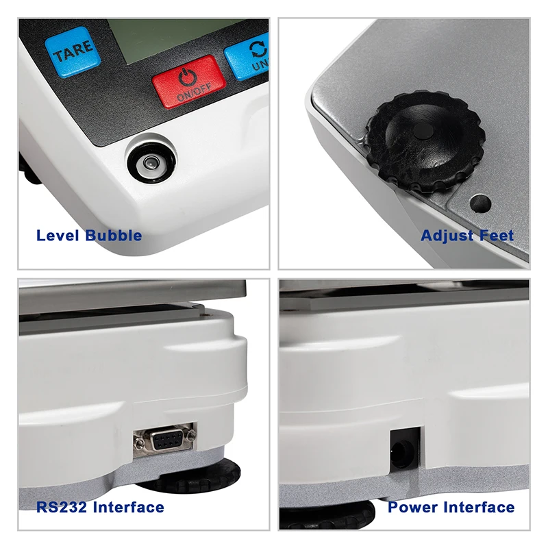 Lab Scale .01g Precision Electronic Balance Industrial Shipping Weighing Counting Scale Scientific Jewelry Rang2-5kg