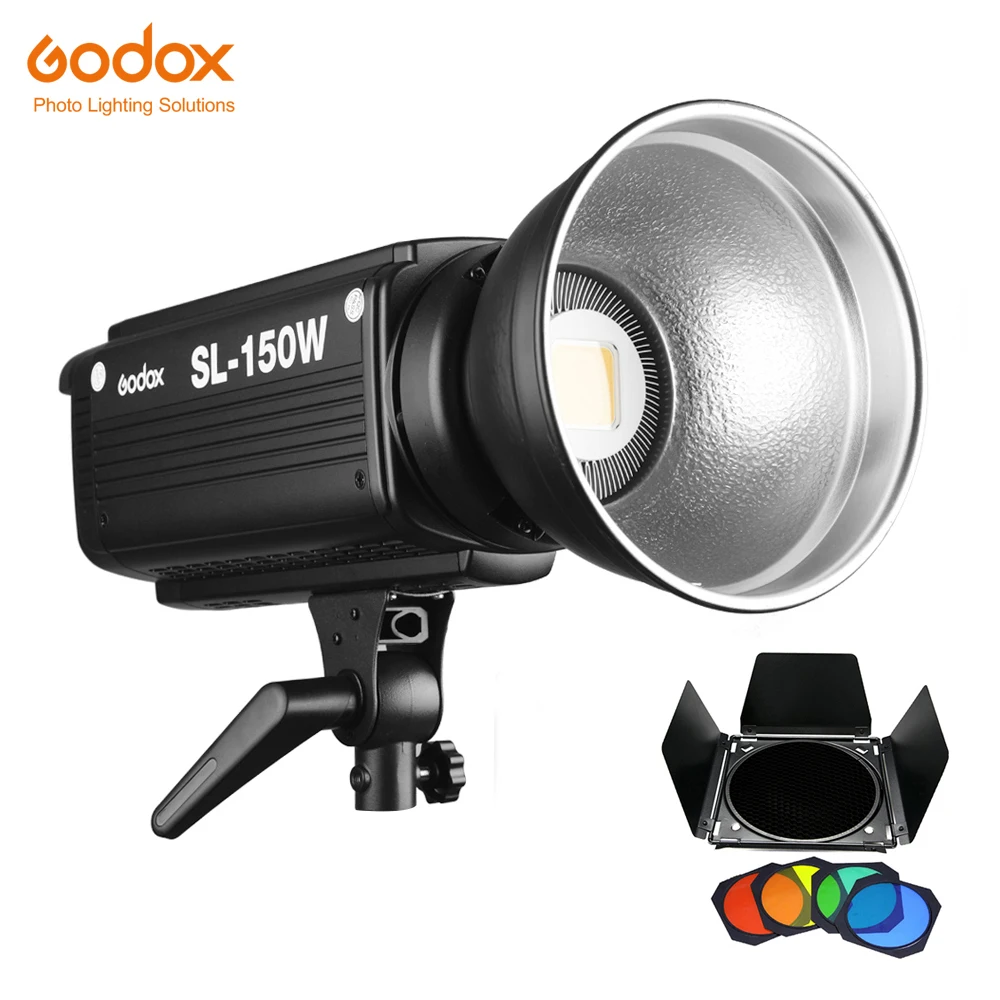 Осветитель Godox SL-150W SL150W 150WS 5600 К с ЖК-панелью светодиодный видеосвет студийный