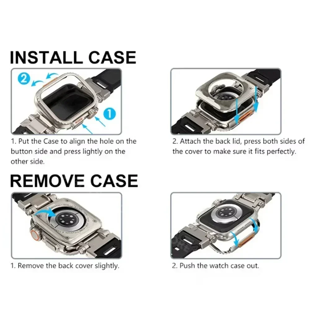Premium Designer Rugged Metal Case - Shockproof Protective Bumper Cover