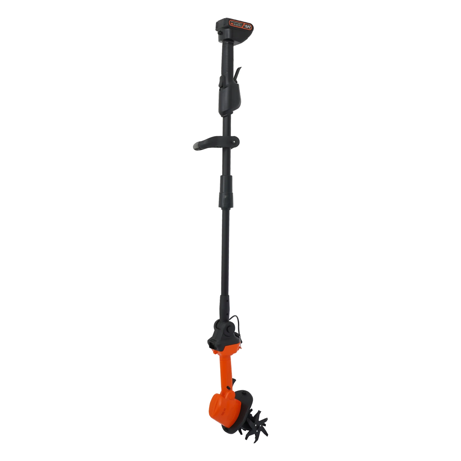 21V Akku-Gartenfräse - 235 U/min Elektrische Gartenfräse (3,94 Zoll Breite/Tiefe) für Bodenbearbeitung/Rasen – Detail 7