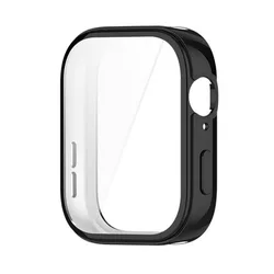 Premium TPU Protective Case with Screen Protector - Full Coverage Soft Bumper Shell for Huawei Fit 3 (Black)